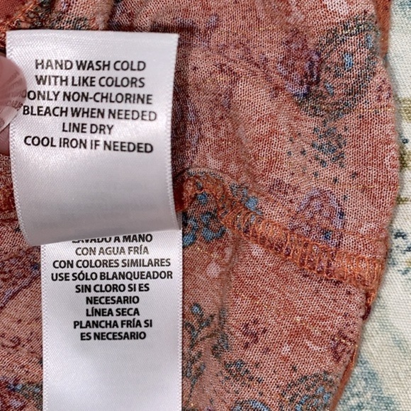 IDYLLWIND fueled by Miranda Lambert floral beacon corset boho top Xsmall - Picture 9 of 9